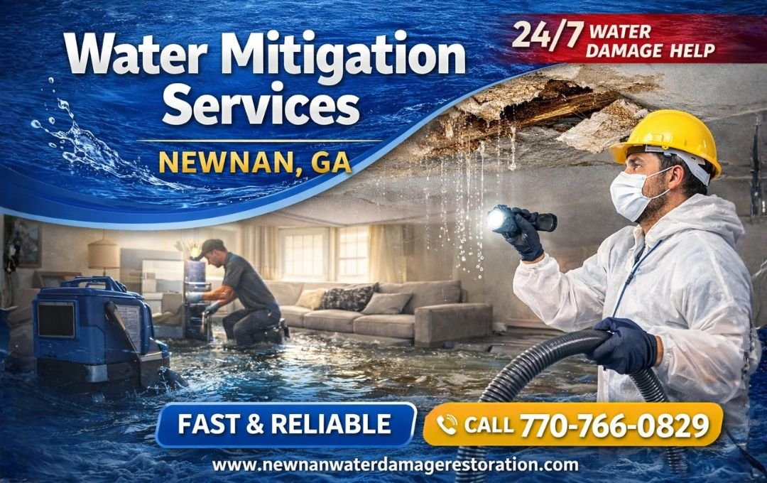 Professional Water Mitigation Services in Newnan, GA – Protect Your Property from Water Damage